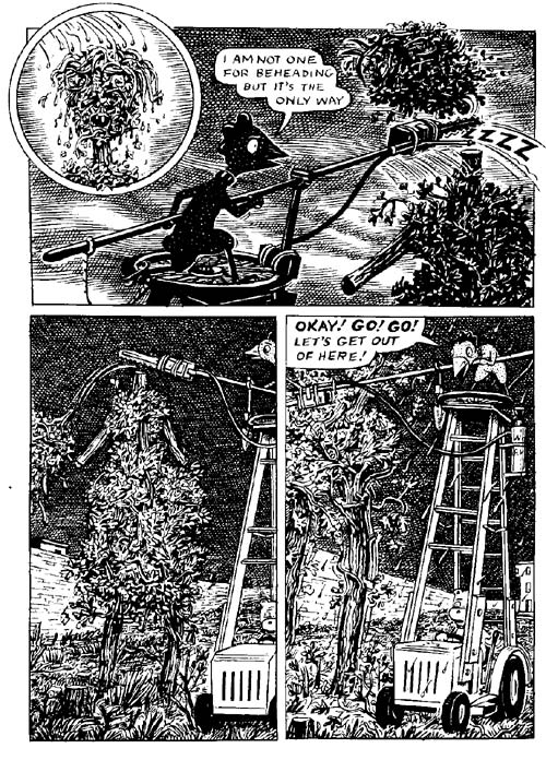 "Fuzz &amp; Pluck chapter 4, page 5" is copyright ©2008 by Ted Stearn.  All rights reserved.  Reproduction prohibited.