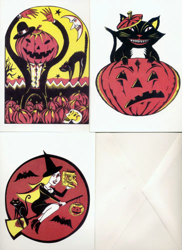 "Halloween Cards!" is copyright ©2008 by Richard Sala.  All rights reserved.  Reproduction prohibited.