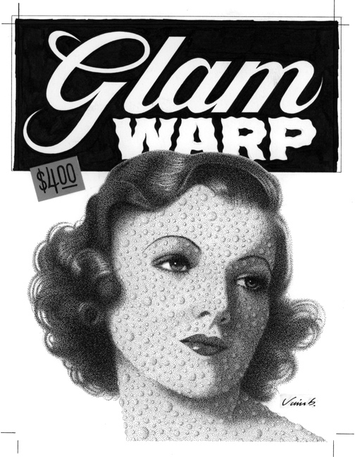 "GLAM WARP COVER VERSION 1" is copyright ©2008 by Jim Blanchard.  All rights reserved.  Reproduction prohibited.