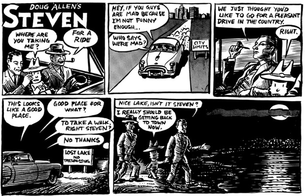 "Steven goes for a Ride" is copyright ©2008 by Doug Allen.  All rights reserved.  Reproduction prohibited.