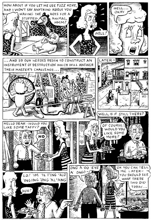 "Fuzz & Pluck chapter 3, page 8" is copyright ©2008 by Ted Stearn.  All rights reserved.  Reproduction prohibited.