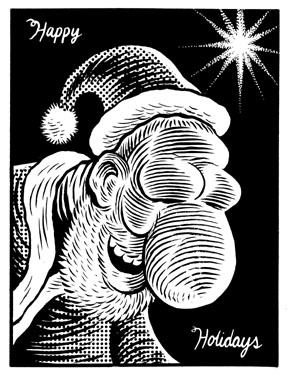 "Santy Claus" is copyright ©2008 by Eric Reynolds.  All rights reserved.  Reproduction prohibited.