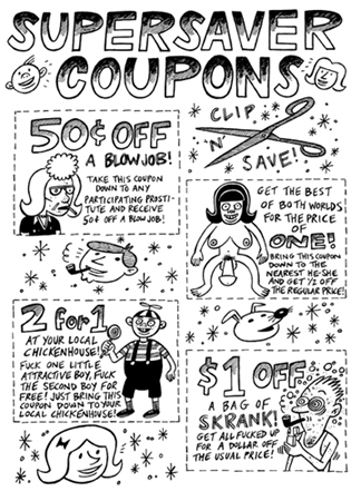 "Angry Youth Comix #11 - back cover" is copyright &copy;2008 by Johnny Ryan.  All rights reserved.  Reproduction prohibited.