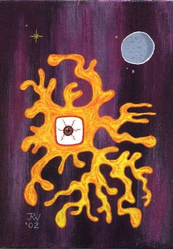 "Space Splotch (painting)" is copyright ©2008 by J.R. Williams.  All rights reserved.  Reproduction prohibited.
