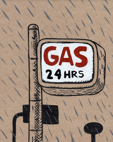 "Gas 24hrs" is copyright ©2008 by  Mats!?.  All rights reserved.  Reproduction prohibited.