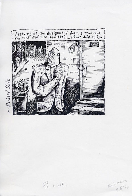 "The Thirteen Fingers - Page 4" is copyright ©2008 by Richard Sala.  All rights reserved.  Reproduction prohibited.