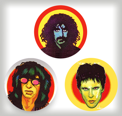 "Rock 'n' Roll Bad Boys buttons" is copyright ©2008 by J.R. Williams.  All rights reserved.  Reproduction prohibited.