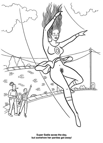 "BUSY GIRLS! - SUPER SADIE!" is copyright ©2008 by Jeremy Eaton.  All rights reserved.  Reproduction prohibited.