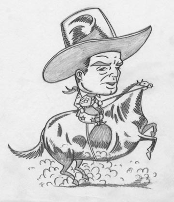 "BIGHAT BILL & PINHEAD PONY" is copyright ©2008 by Jeremy Eaton.  All rights reserved.  Reproduction prohibited.