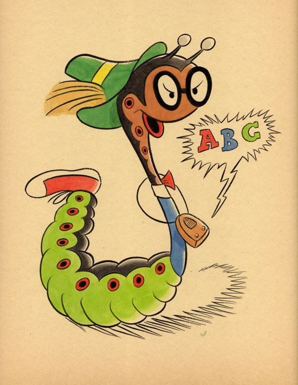 "CARTOON JUMBLE! LOWLY WORM & MR. MIND" is copyright ©2008 by Jeremy Eaton.  All rights reserved.  Reproduction prohibited.
