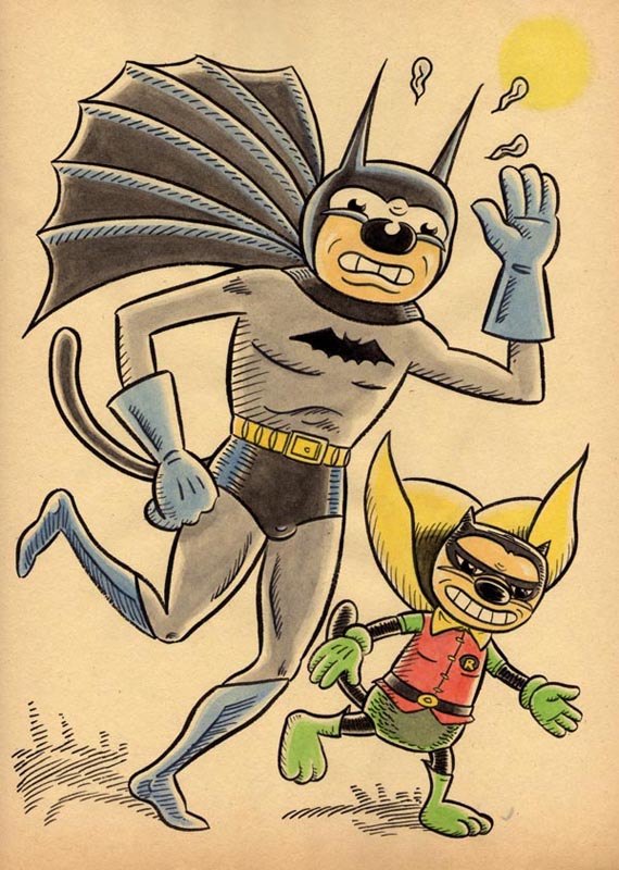 "CARTOON JUMBLE! WALDO & BATMAN AND ROBIN!" is copyright ©2008 by Jeremy Eaton.  All rights reserved.  Reproduction prohibited.