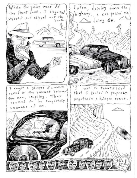 "Honeymoon - 1989 - page 6" is copyright ©2008 by Richard Sala.  All rights reserved.  Reproduction prohibited.
