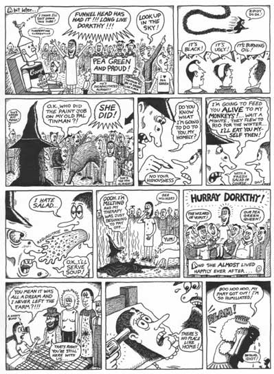 "Wizard Of Shit -pg4" is copyright ©2008 by Dennis Worden.  All rights reserved.  Reproduction prohibited.
