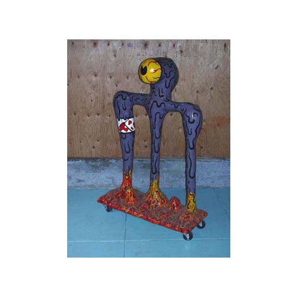 "*sculpture* Basil,the Trippy Drip" is copyright ©2008 by  Mats!?.  All rights reserved.  Reproduction prohibited.