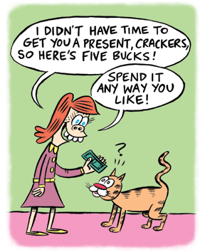 "Nickelodeon Gag #12 - Crackers' Xmas" is copyright &copy;2008 by Johnny Ryan.  All rights reserved.  Reproduction prohibited.