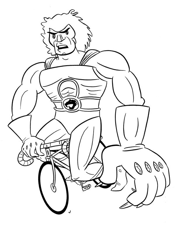 "CARTOON BIKER! THUNDERCAT!" is copyright ©2008 by Jeremy Eaton.  All rights reserved.  Reproduction prohibited.