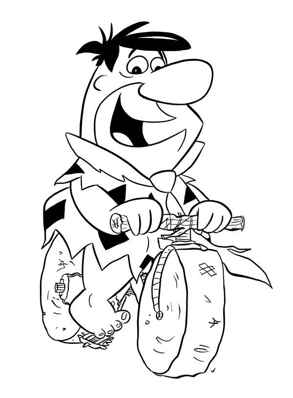 "CARTOON BIKER! FRED FLINTSTONE!" is copyright ©2008 by Jeremy Eaton.  All rights reserved.  Reproduction prohibited.