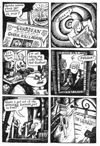 "Chuckling Whatsit - page 89" is copyright ©2008 by Richard Sala.  All rights reserved.  Reproduction prohibited.