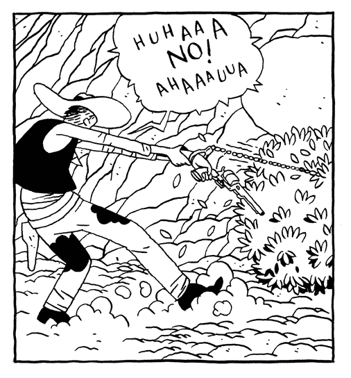 "huhaaa NO! ahaaauua" is copyright ©2008 by Jordan Crane.  All rights reserved.  Reproduction prohibited.