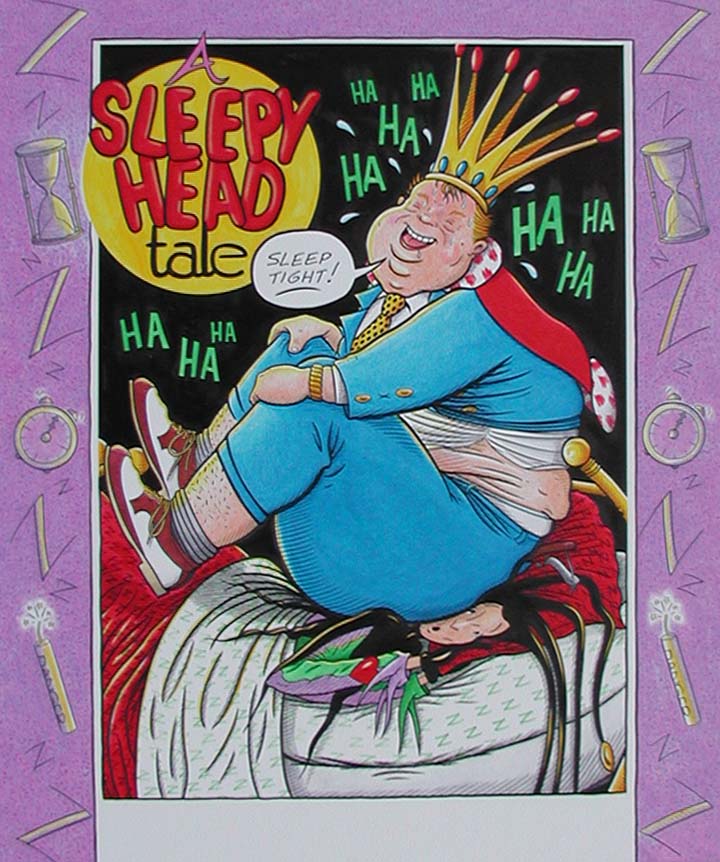 "A SLEEPYHEAD TALE- COVER (LARGE VIEW)" is copyright ©2008 by Jeremy Eaton.  All rights reserved.  Reproduction prohibited.