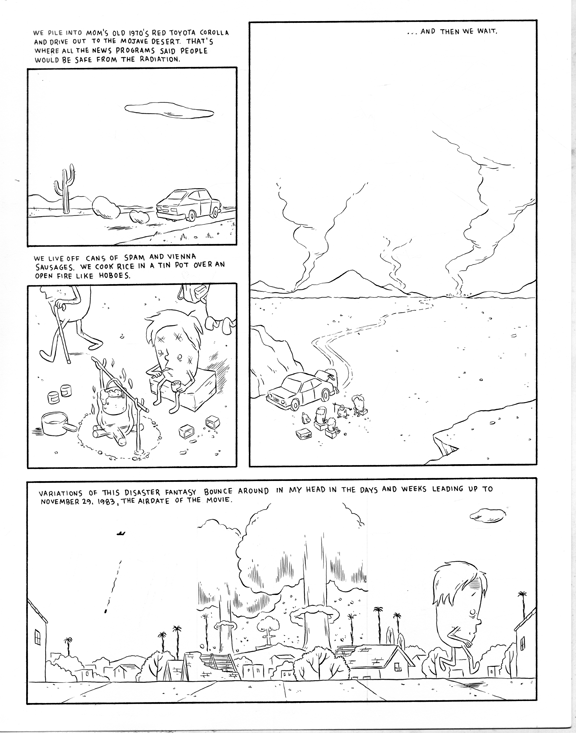 "The Day After (from Roadstrips antho), page 3" is copyright ©2008 by Martin Cendreda.  All rights reserved.  Reproduction prohibited.