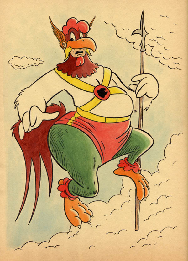 "CARTOON JUMBLE! HAWKMAN & FOGHORN LEGHORN" is copyright ©2008 by Jeremy Eaton.  All rights reserved.  Reproduction prohibited.