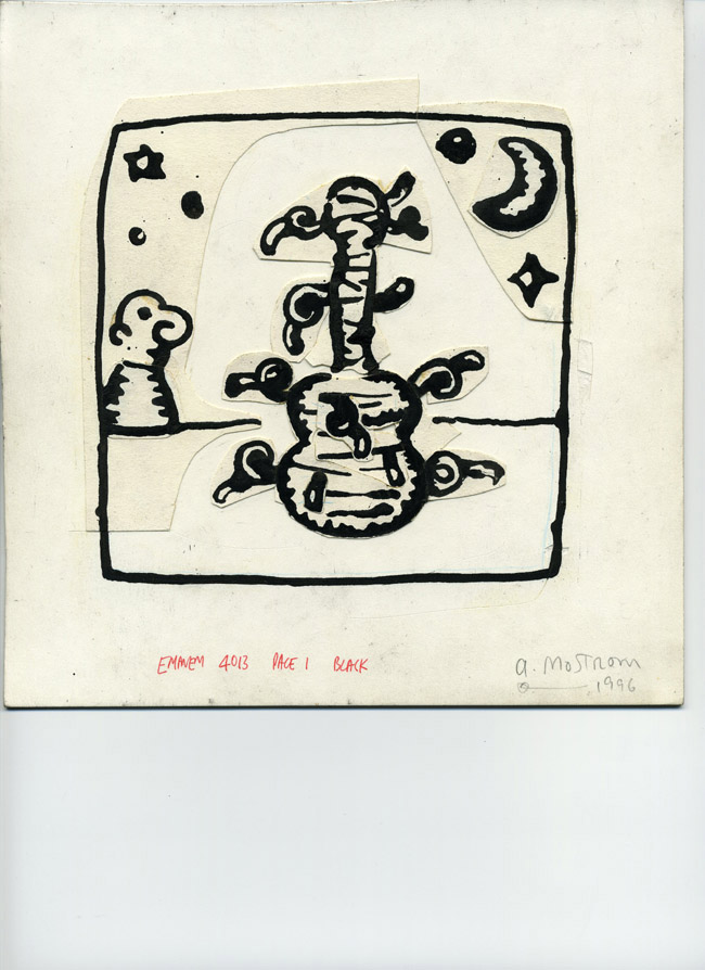 "Derek Bailey Cover Art" is copyright ©2008 by Tony Mostrom.  All rights reserved.  Reproduction prohibited.