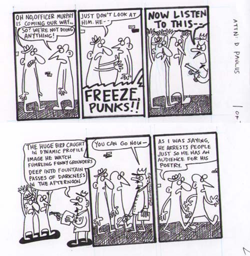 "Beat Cop" is copyright ©2008 by Sam Henderson.  All rights reserved.  Reproduction prohibited.