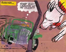 "KRYPTO TO THE RESCUE!" is copyright ©2008 by Jeremy Eaton.  All rights reserved.  Reproduction prohibited.
