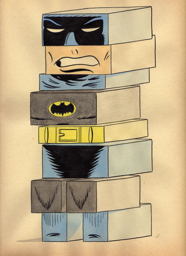 "BUILDING BLOCK BATMAN" is copyright ©2008 by Jeremy Eaton.  All rights reserved.  Reproduction prohibited.