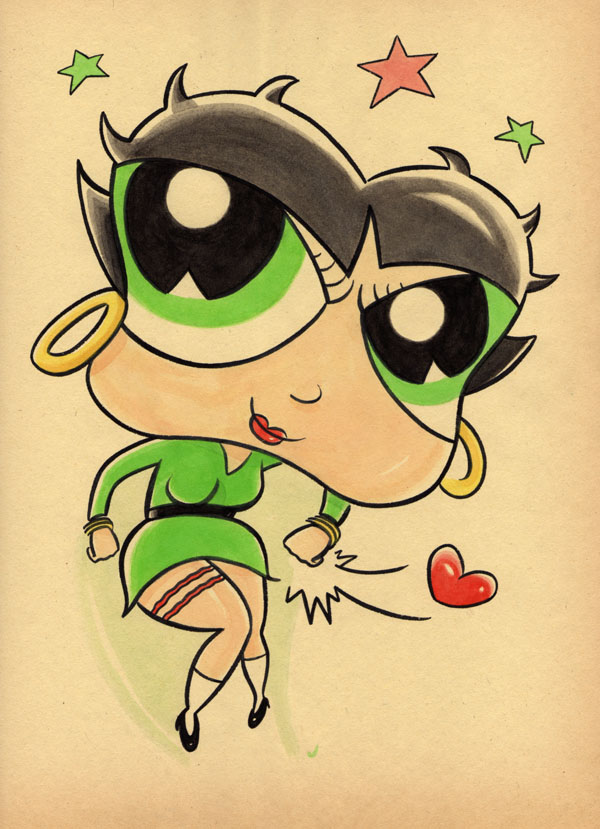 "CARTOON JUMBLE! BETTY BOOP & BUTTERCUP!" is copyright ©2008 by Jeremy Eaton.  All rights reserved.  Reproduction prohibited.