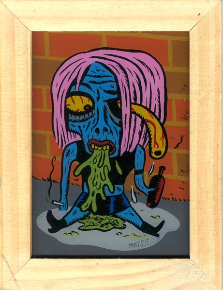 "Puke Girl" is copyright ©2008 by  Mats!?.  All rights reserved.  Reproduction prohibited.