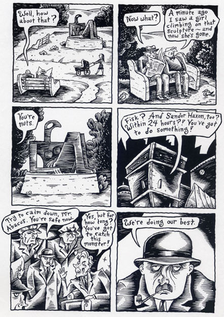 "The Chuckling Whatsit - Page 49" is copyright ©2008 by Richard Sala.  All rights reserved.  Reproduction prohibited.