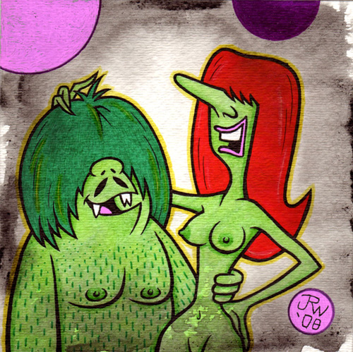 "The Swingin' Gruesomes" is copyright ©2008 by J.R. Williams.  All rights reserved.  Reproduction prohibited.