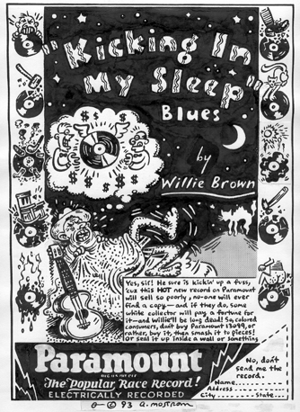 "Kicking In My Sleep Blues" is copyright ©2008 by Tony Mostrom.  All rights reserved.  Reproduction prohibited.