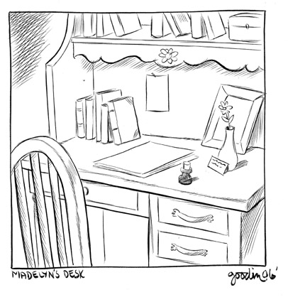 "McSWEENEY'S 21 Grandpa Clemens - Madelyn's Desk" is copyright ©2008 by Robert Goodin.  All rights reserved.  Reproduction prohibited.
