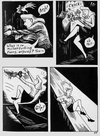 "The Grave Robber's Daughter - page 49" is copyright ©2008 by Richard Sala.  All rights reserved.  Reproduction prohibited.