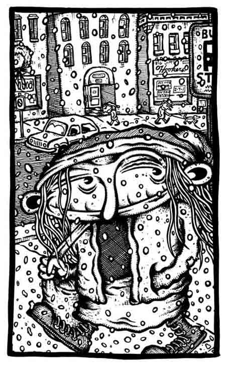 "Hat Lady" is copyright ©2008 by Kurt Wolfgang.  All rights reserved.  Reproduction prohibited.