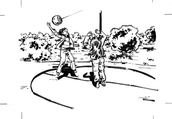 "tetherball game (from BLOOD ORANGE)" is copyright ©2008 by Steven Weissman.  All rights reserved.  Reproduction prohibited.