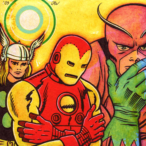 "3 Avengers" is copyright ©2008 by J.R. Williams.  All rights reserved.  Reproduction prohibited.