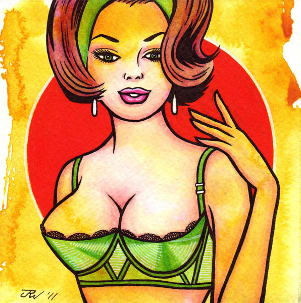 "Low-Cut" is copyright ©2008 by J.R. Williams.  All rights reserved.  Reproduction prohibited.