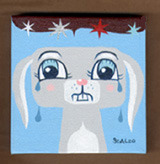 "Sad Bunny painting #2" is copyright ©2008 by Kevin Scalzo.  All rights reserved.  Reproduction prohibited.