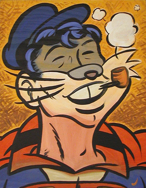 "SUPERMAN, BUGS BUNNY & POPEYE!" is copyright ©2008 by Jeremy Eaton.  All rights reserved.  Reproduction prohibited.