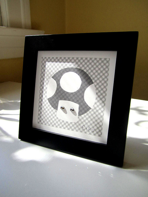 "gingham TOAD ( Super Mario )" is copyright ©2008 by Steven Weissman.  All rights reserved.  Reproduction prohibited.