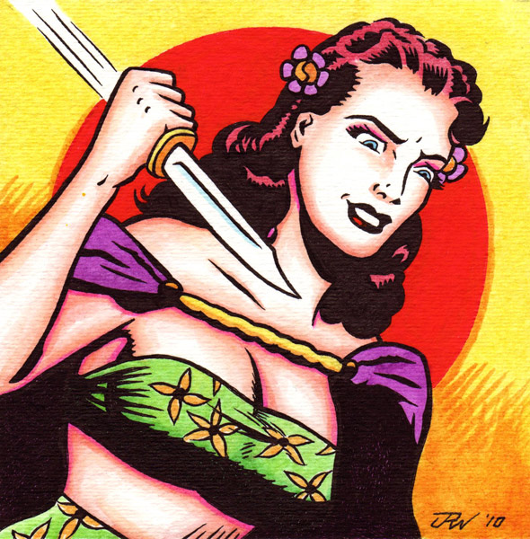 "Blood Priestess" is copyright ©2008 by J.R. Williams.  All rights reserved.  Reproduction prohibited.