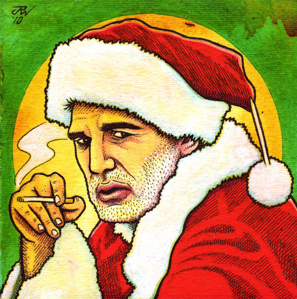 "Bad Santa" is copyright ©2008 by J.R. Williams.  All rights reserved.  Reproduction prohibited.