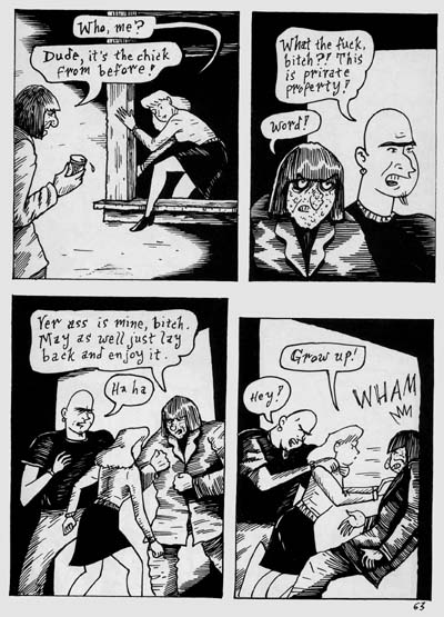 "The Grave Robber's Daughter - page 63" is copyright ©2008 by Richard Sala.  All rights reserved.  Reproduction prohibited.