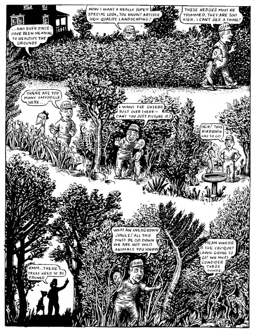 "Fuzz & Pluck chapter 2, page 4" is copyright ©2008 by Ted Stearn.  All rights reserved.  Reproduction prohibited.