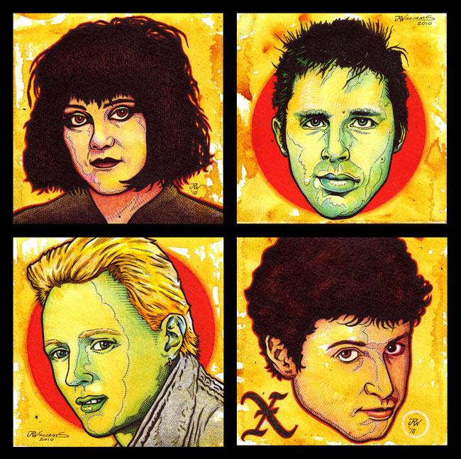 "X - the band (prints)" is copyright ©2008 by J.R. Williams.  All rights reserved.  Reproduction prohibited.