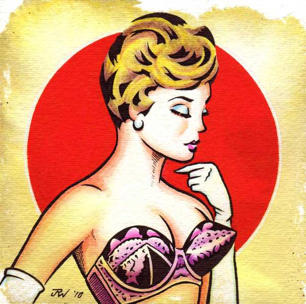 "Bullet Bra" is copyright ©2008 by J.R. Williams.  All rights reserved.  Reproduction prohibited.